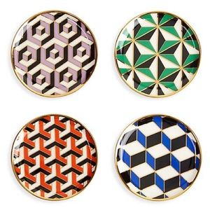 Jonathan Adler brand new ceramic coasters.